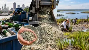 In 2020, a New Orleans project began crushing bottles into sand; six: The wider industry impact