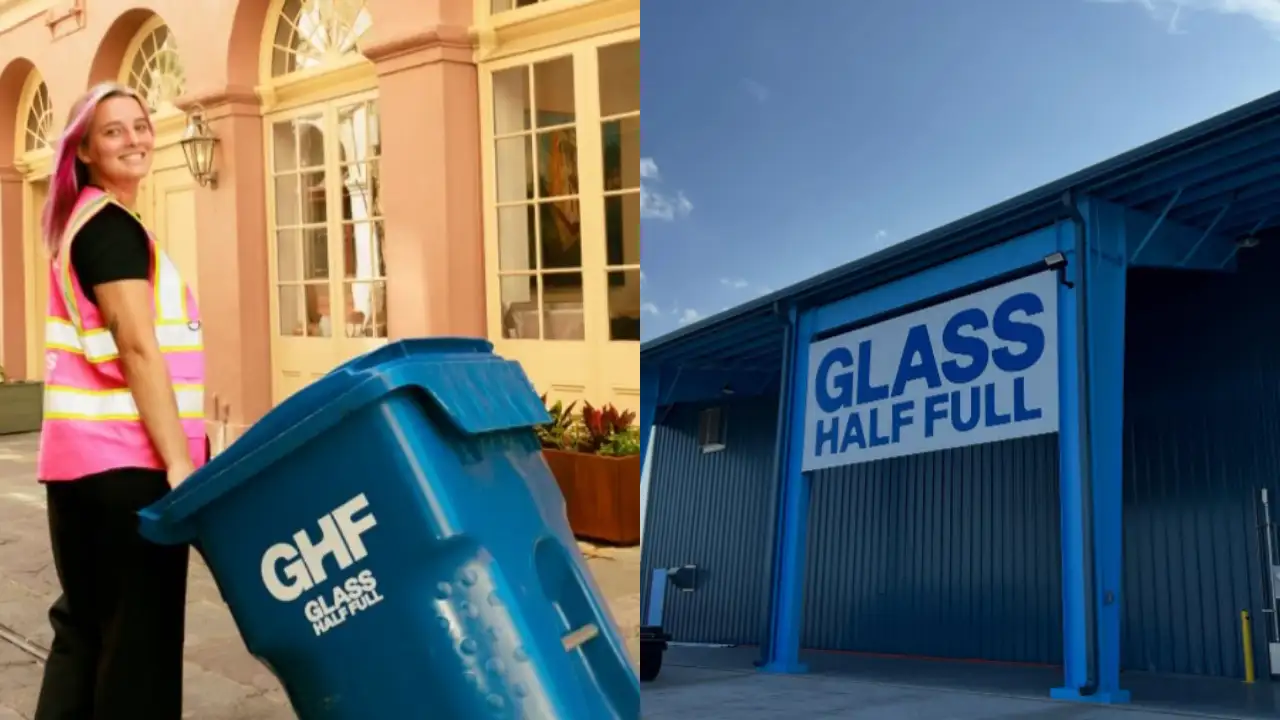 In 2020, a New Orleans project began crushing bottles into sand; six: The wider industry impact