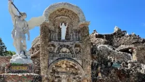 If he survived, Father Paul Matthias Dobberstein vowed to build a shrine in honour