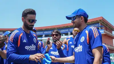 Naman Dhir made his One Day International (ODI) debut for India during the opening match