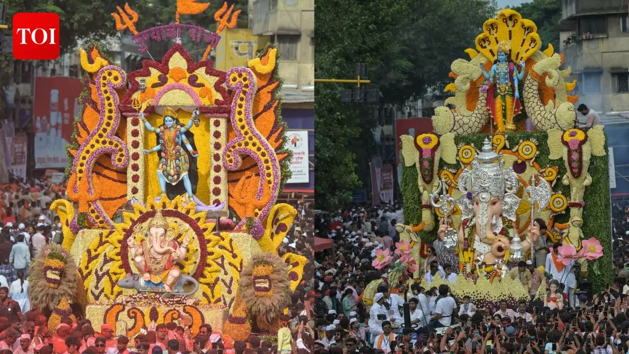 Bappa's grand farewell