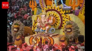Bappa's grand farewell