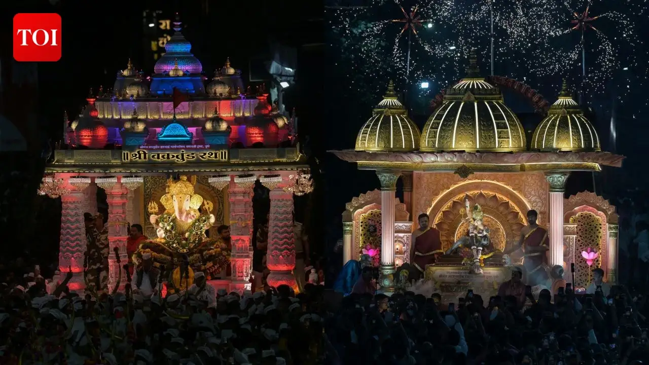 Bappa's grand farewell