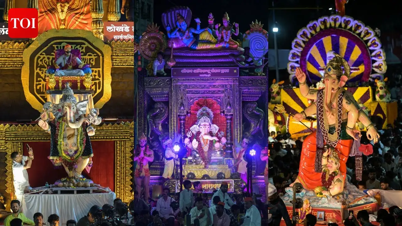 Bappa's grand farewell