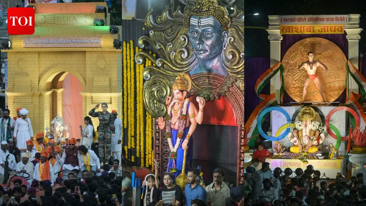 Bappa's grand farewell