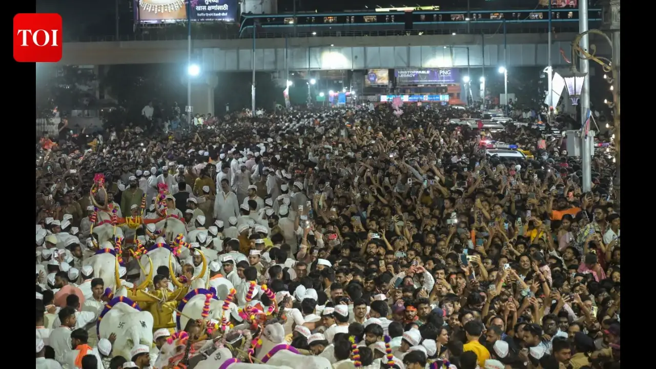 Bappa's grand farewell