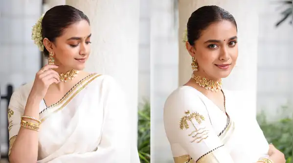 The main character era is upon us, and Keerthy Suresh is setting a trend away from the boring