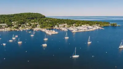 Door County, Wisconsin used dye to trace why 229 people got sick