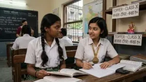 But simply sharing a bench with the class topper is not enough