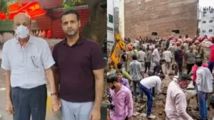 Building owner Hariram apprehended in Bhiwadi — Satya Niketan PG collapse