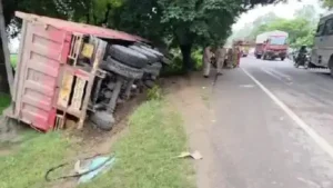 Six people, including two children, were killed and several others injured after a truck