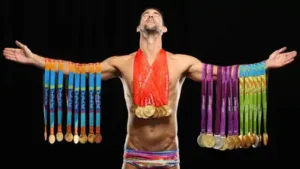 Michael Phelps's journey from an energetic child with ADHD to a swimmer with 28 Olympic medals