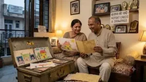 Even when children grow into adults, parents may continue to keep folders filled