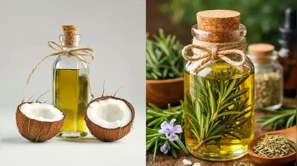 For hair growth purposes, the debate on the superiority of coconut oil and rosemary oil is