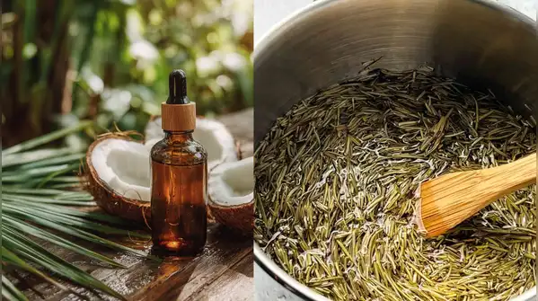 For hair growth purposes, the debate on the superiority of coconut oil and rosemary oil is
