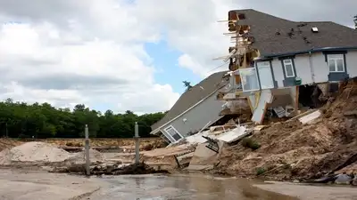 In 1995, a broken sewer line and heavy rain opened a 250-foot-wide: The wider industry impact