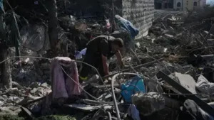 Israeli strikes on a southern Lebanese town reportedly killed 11, including two children