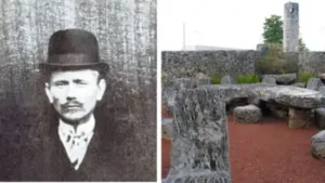 Ed Leedskalnin spent 28 years cutting Florida limestone