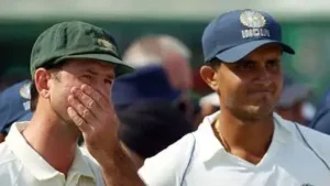 Ricky Ponting (left) and Sourav Ganguly
