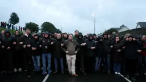 Attempts by the Orange Order to march along Garvaghy Road became a major flashpoint