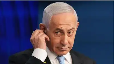 Israeli Prime Minister Benjamin Netanyahu reportedly took at least two hours to leave