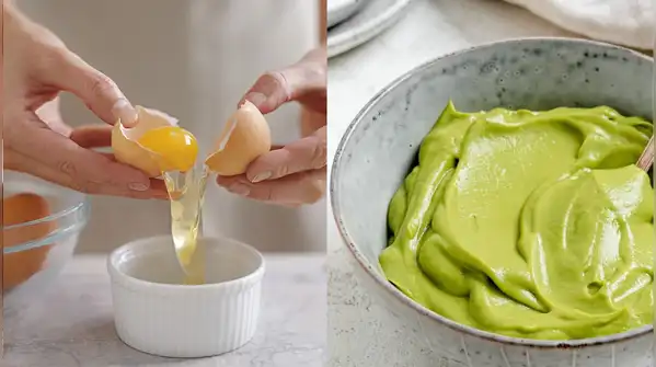 However, you don't need to choose between the age-old egg mask and hair that smells like