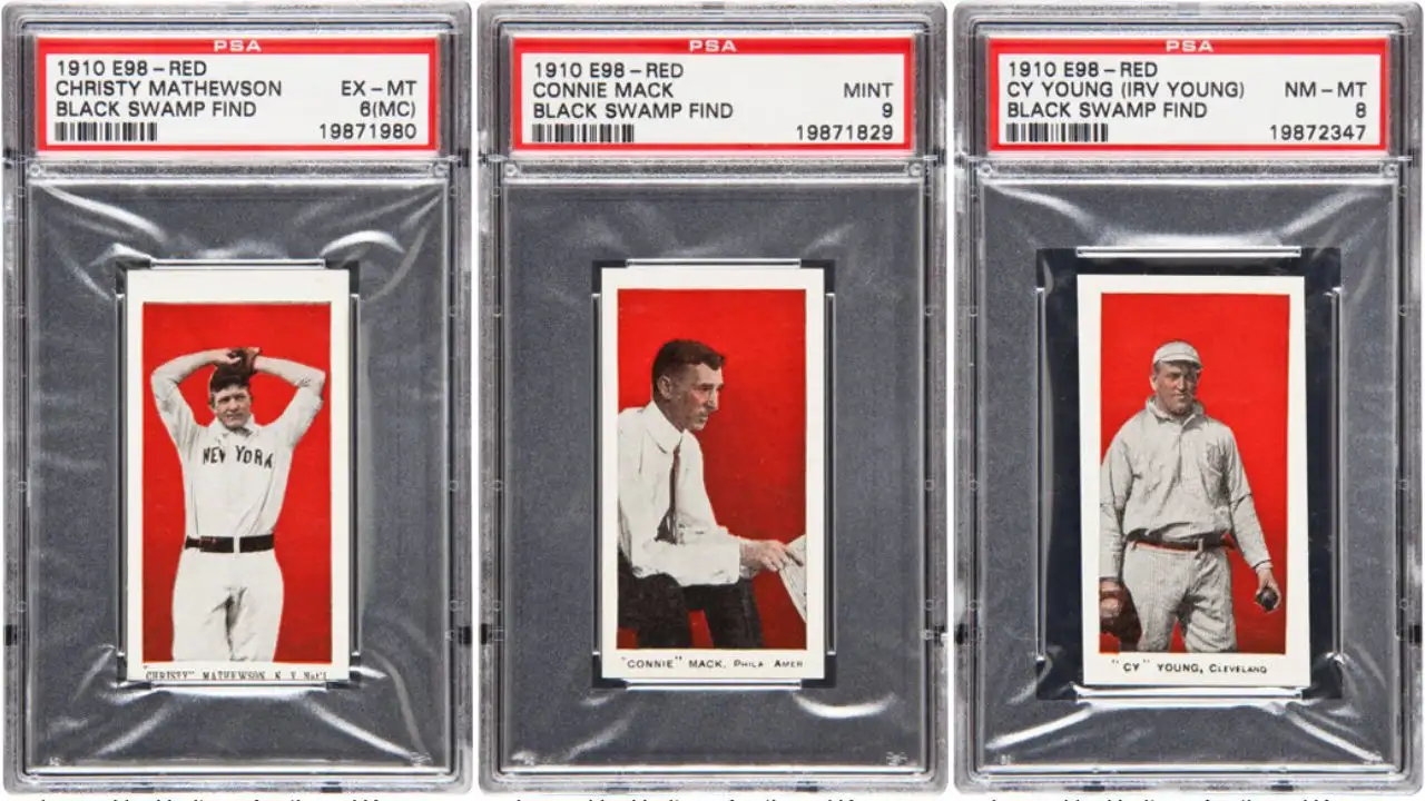 PSA had previously authenticated fewer than 700 E98 cards in total, while the cards from this
