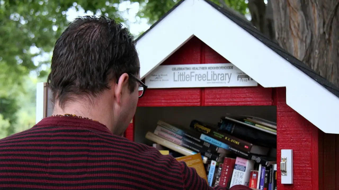 Todd Bol built the first Little Free Library in 2009 as a small tribute to his mother