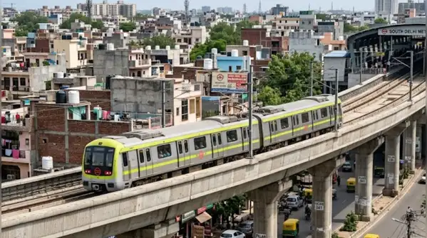 Delhi Metro will operate India’s first three-coach train on the Saket G Block-Lajpat Nagar