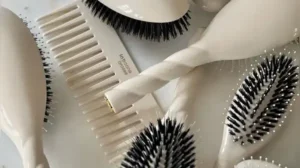 You should clean your brush regularly and not wait until it resembles a small archaeological