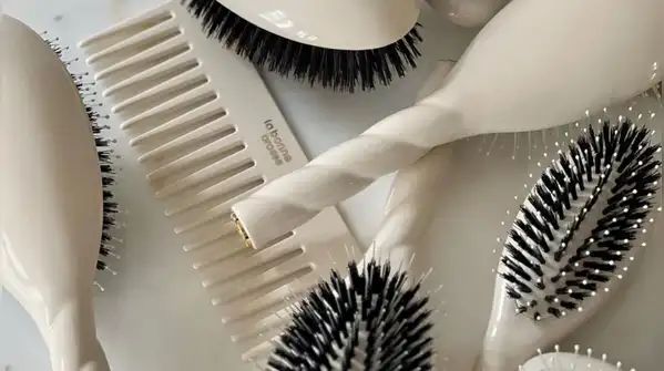 You should clean your brush regularly and not wait until it resembles a small archaeological