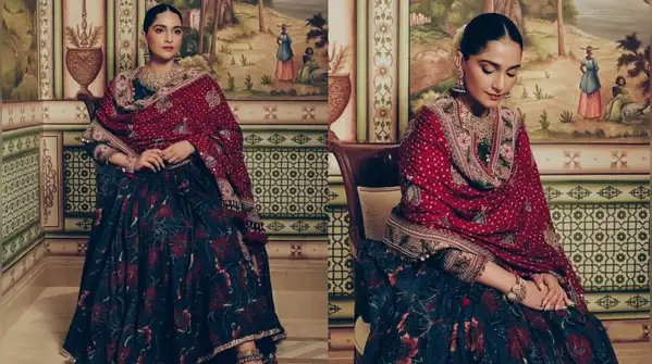 Sonam Kapoor has always treated traditional attire as a commendable fashion venture