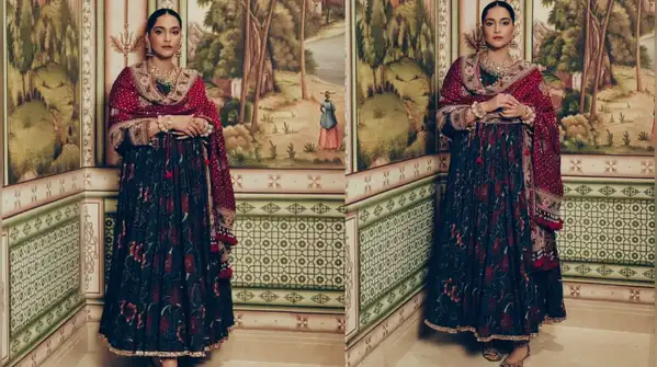 Sonam Kapoor has always treated traditional attire as a commendable fashion venture