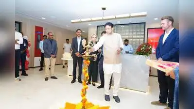 Telangana IT and industries minister D Sridhar Babu inaugurates the first India office