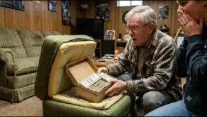 Michigan man buys a second-hand sofa for $50, then his daughter-in-law finds $43,170 hidden inside