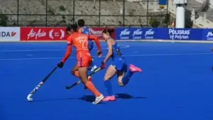 Krishna Sharma opened the scoring in the fifth minute after India put Japan under pressure