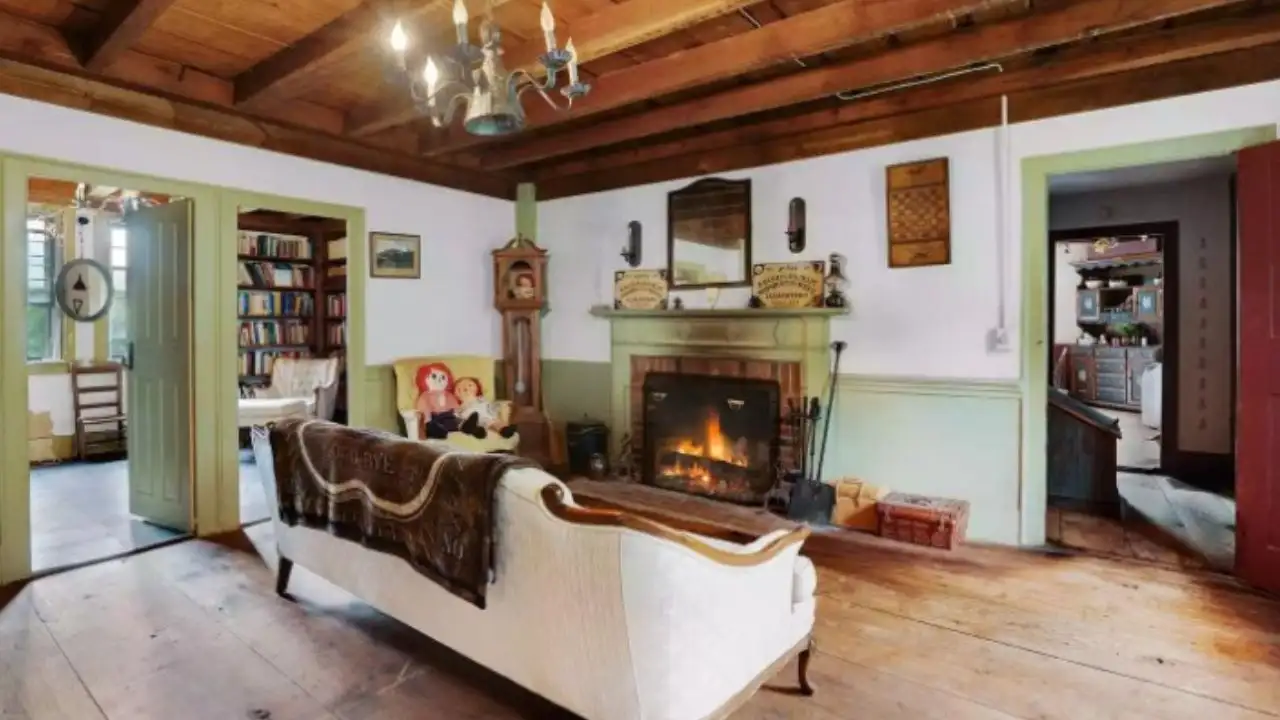 One memorable stay involved spending a night inside a nearly 300-year-old farmhouse in Rhode