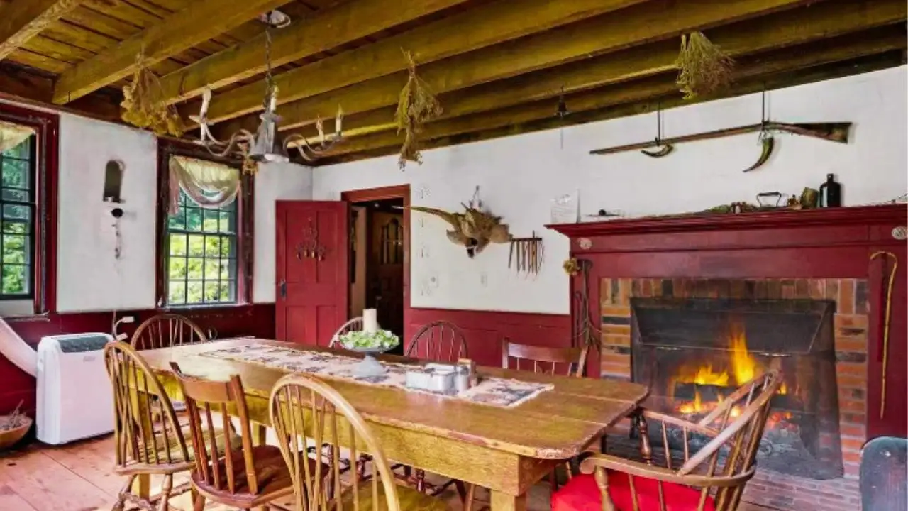 One memorable stay involved spending a night inside a nearly 300-year-old farmhouse in Rhode