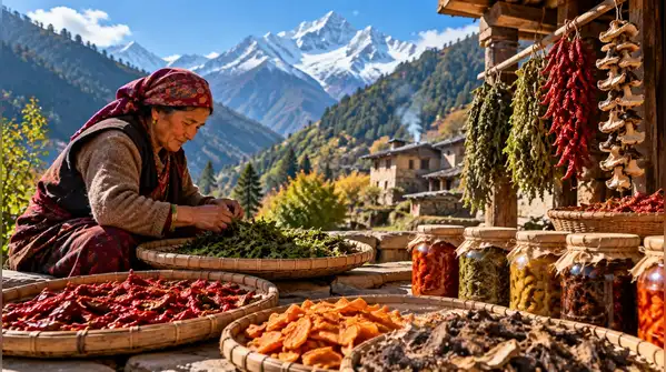 How Himalayan villages preserve food for months without a modern kitchen