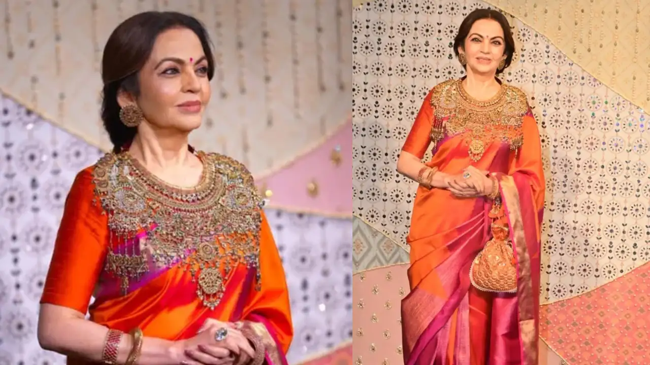 As the Ambanis welcomed the 2026 festivities, Nita Ambani, Radhika Ambani, and other family