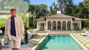 Balbes was a developer and celebrity home designer, and bought the property in November 2022