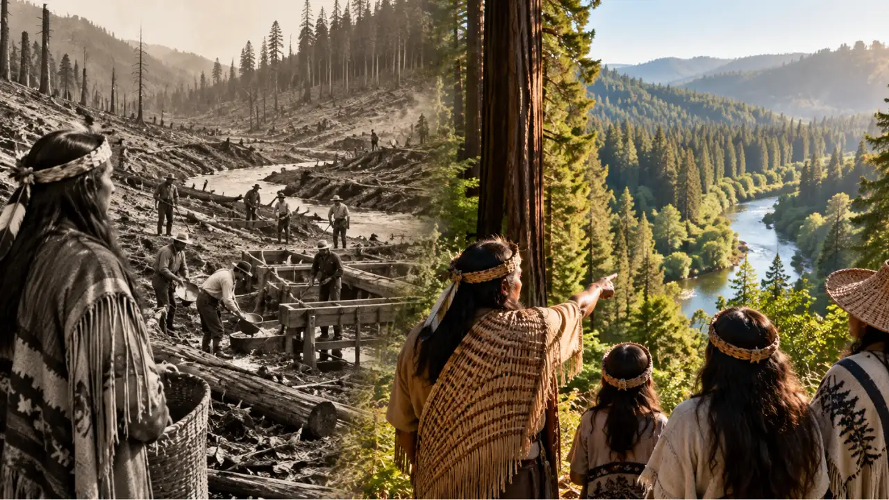 After losing 90% of their ancestral territory during the Gold Rush: The wider industry impact