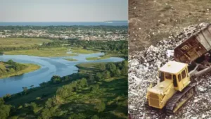 James Corner's plan turned a closed landfill into a landscape