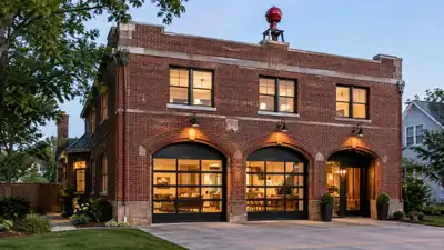 When Alexander and Jackie Krakovsky bought an old firehouse in Gaithersburg, Maryland, in 2013
