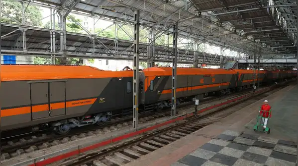 India’s first Vande Bharat freight rake was tested at speeds of up to 130 kmph