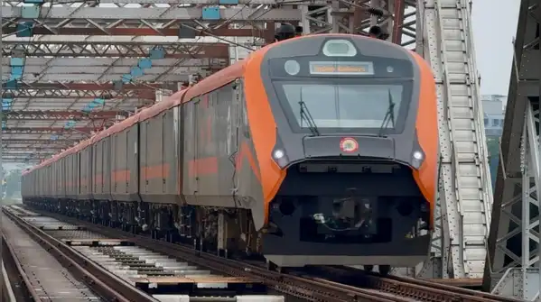 India’s first Vande Bharat freight rake was tested at speeds of up to 130 kmph