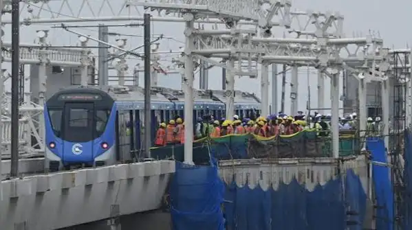 Nearly seven months after receiving safety clearance, the first ready stretch of Chennai