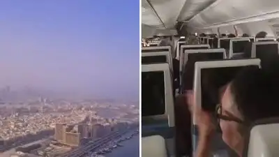 Screams heard as Flydubai plane plunges 15,000 feet amid cockpit fight; passengers cheer