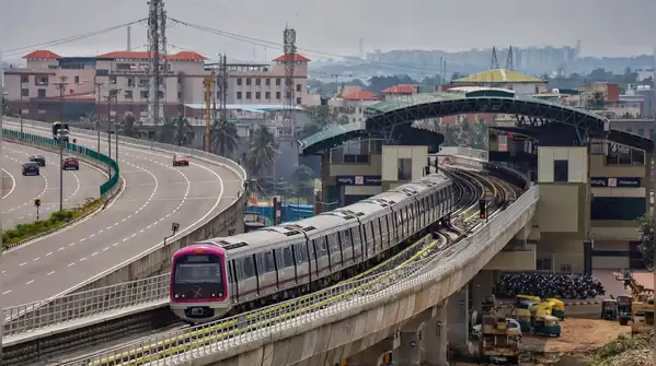Only 72% of the civil work on the 58-km Blue Line connecting Silk Board and Kempegowda