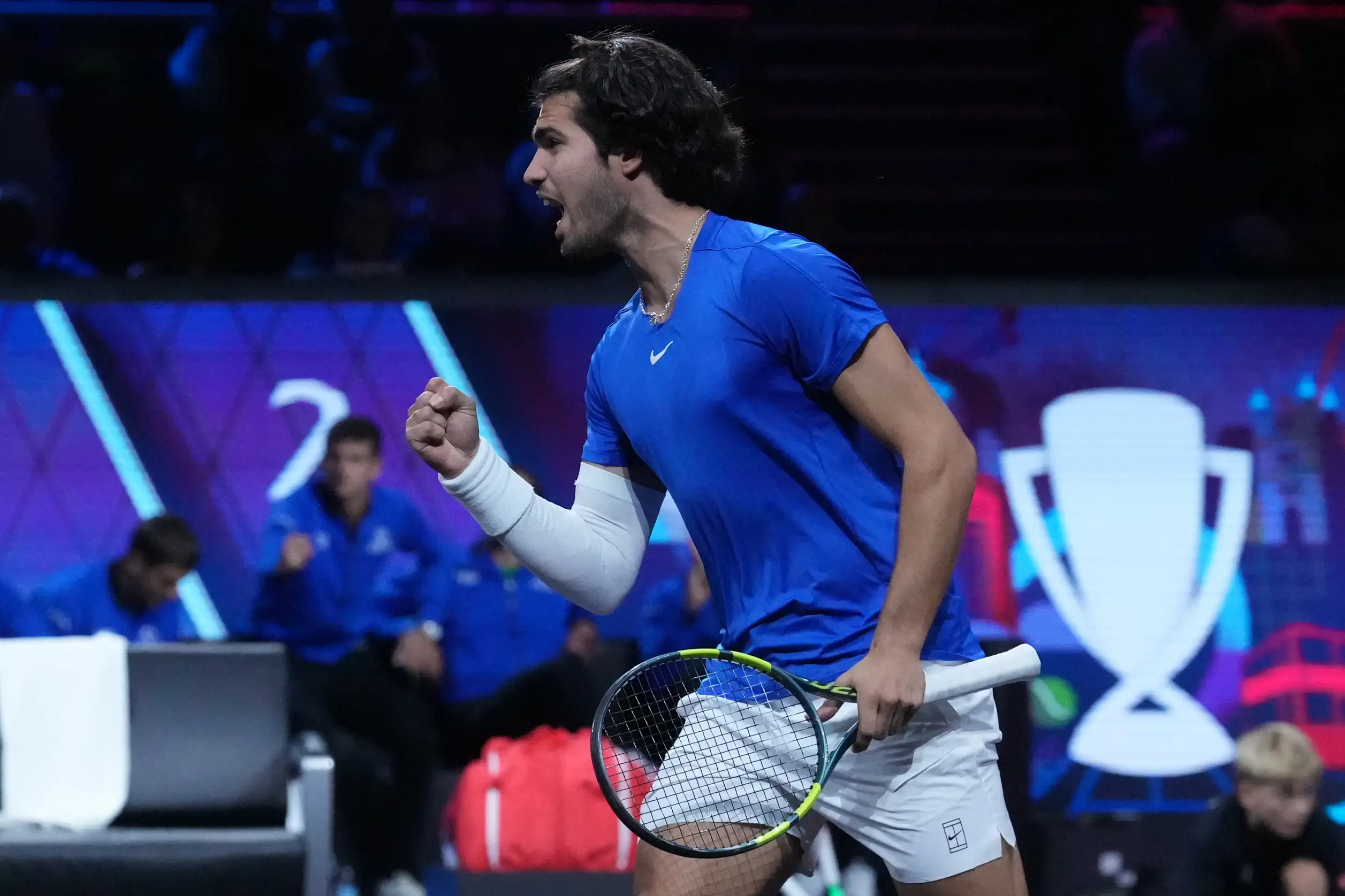 “[Zverev] is probably the best player in the world right now, so having him by my side is going